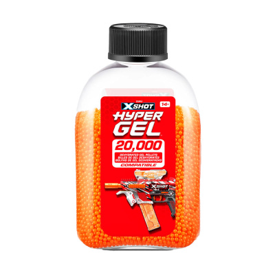 Гидрогелевые шарики для бластера Zuru X-Shot Hypergel 20000 штук Zuru 36625 1